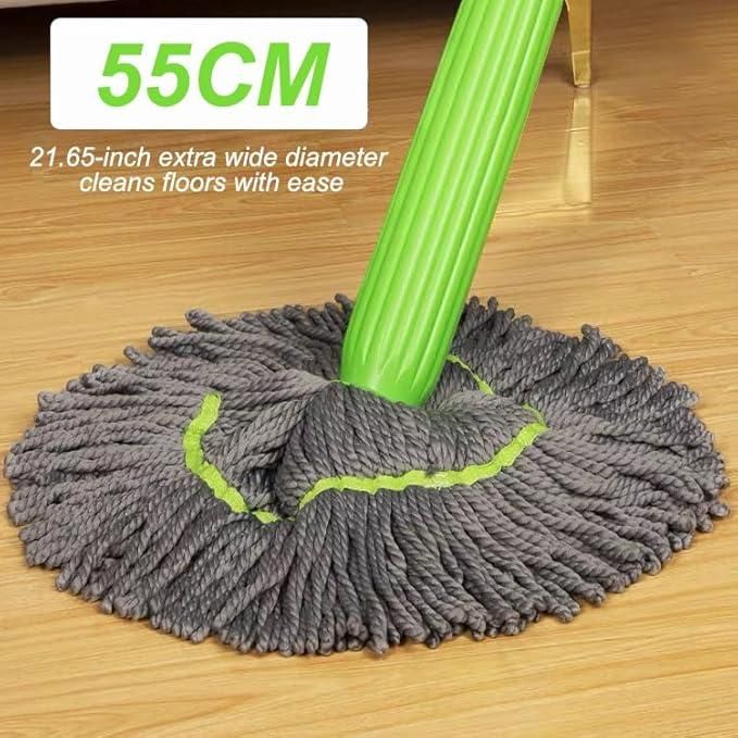 EasySpin 360° Mop – No-Bend, No-Mess, Easy Self-Wringing Design