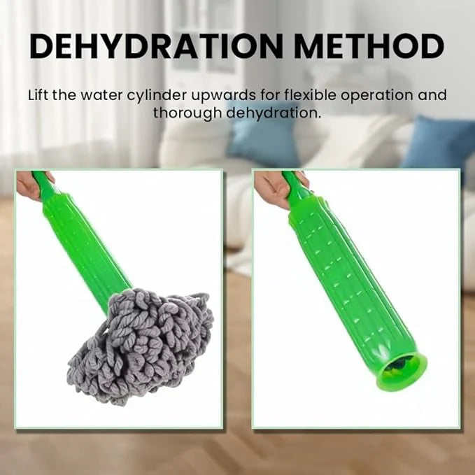 EasySpin 360° Mop – No-Bend, No-Mess, Easy Self-Wringing Design
