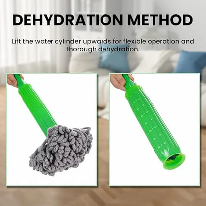 EasySpin 360° Mop – No-Bend, No-Mess, Easy Self-Wringing Design